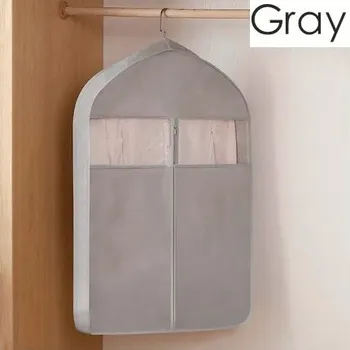 Cestovní taška Tkaný ochranný obal na oblečení, 3 velikosti Rozměry: 60x88 cm, Barva: Šedá