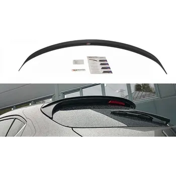 Tuning Prodloužení střešního spojleru Mazda 3 BM (Mk3) Facelift 2017- černý lesklý plast