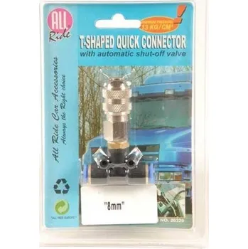 Příslušenství ke kompresoru Vzduchová hadice_Konektor T s rychlospojkou 8 mm na tlak 13kg cm2