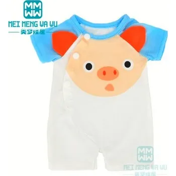 Overaly a bodíčka pro panenku Baby Born či American Girl Varianta: bodíčka s nohavičkami - prasátko