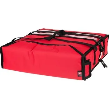 Taška na 2 pizzy, velikost XXL, 60x60 cm, bez rámu a vyhřívání, červená BAG_T2XXLBRBVR