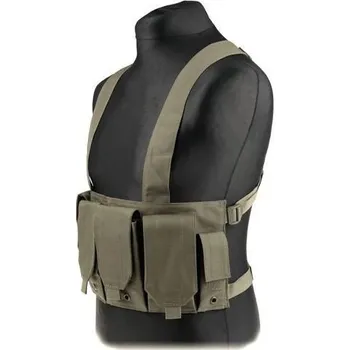 Airsoft GFC Chest Rig M4 - Zelený