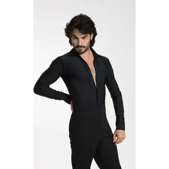 Pánská košile Intermezzo,Košile pánská 31077, černá 4XL