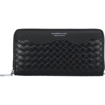 Peněženka Dámská koženková pouzdrová peněženka Dar, černá