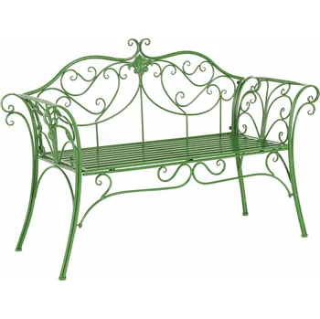 Zahradní lavice Zahradní lavička, zelená, ETELIA