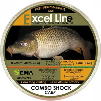 Vlasec Sema Combo Shock Carp 300m 0,30mm/11,9kg