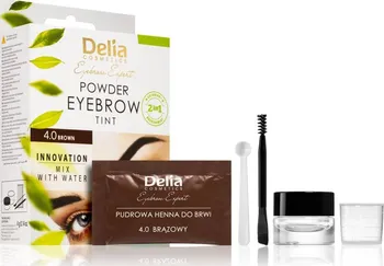 Barva na řasy a obočí Delia Cosmetics Powder Eyebrow Tint 4 g