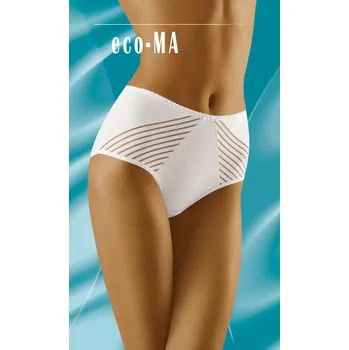 Kalhotky Plné dámské kalhotky Wolbar Eco-Ma černá M