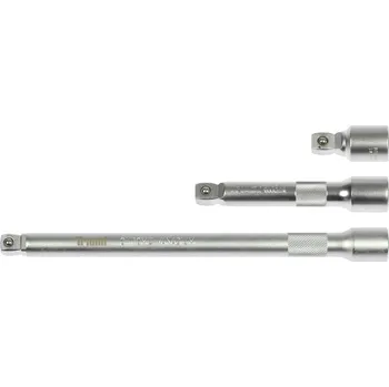 Příslušenství k nářadí Condor prodloužení 1/2", délka 50 - 125 - 250 mm, výkyvné, sada 3 díly - 100-01401