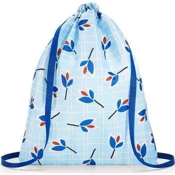 Školní sáček Reisenthel pytlík na záda Mini Maxi Sacpack Leaves blue