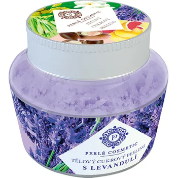Tělový peeling Green idea Cukrový peeling s levandulí 200 g