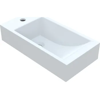 Umyvadlo Vayer Apus 50 umyvadlo na desku, litý mramor