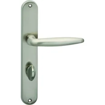 Stavebniny Cobra Element interiérové kování Provedení: kování pro WC zámek, Povrch: matný nikl, Rozteč: 90