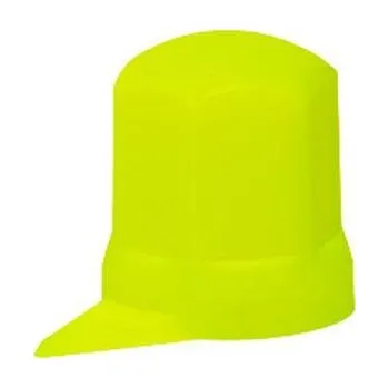 Spojovací materiál Kryty šroubů matice kol 32 mm výška 50 mm žlutá plastová kontrolní