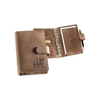 Kalendář E-myslivost Kožený myslivecký diář - motiv Divočák