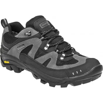Pánská treková obuv HAPPY JOB Obuv ARIZONA TREK, polobotka s membránou FJ-550010/45 45 Šedá/černá