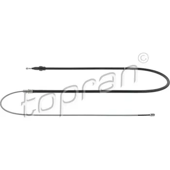 Lanko parkovací brzdy Lanko ruční brzdy TOPRAN 112 147