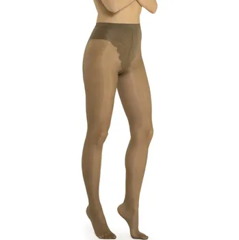 Dámské punčochy SOLIDEA Naomi 70 Sheer punčochové kalhoty, Barva Camel, Velikost L