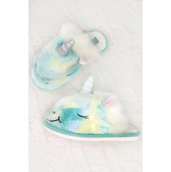 Dívčí obuv Jomix Papučky Unicorn MD3401GR Velikost: 36