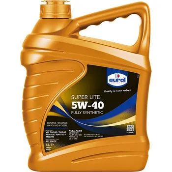 Motorový olej DF Partner s.r.o. EUROL Super Lite 5W-40 A3/B4 4lt