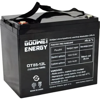 Trakční baterie Goowei Energy OTL85-12 12V 85Ah 500A
