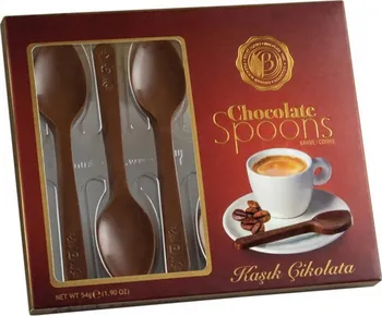 Čokoláda Bolçi Chocolate Spoons Coffee mléčné 33 % 54 g