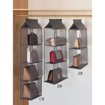 Organizér na kosmetiku Luxusní organizér na kabelky s přihrádkami - šedá Varianty: A