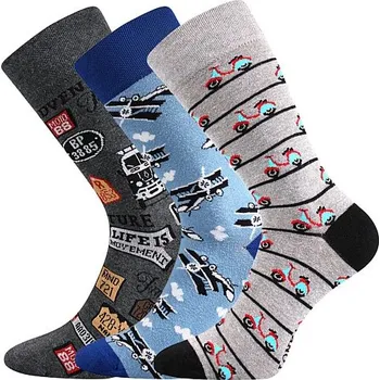Pánské oblečení Lonka Ponožky Depate mix O - Dopravní prostředky 39-42