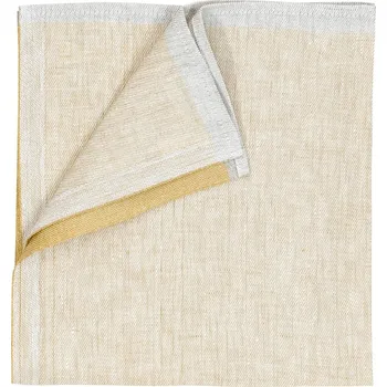 Papírový ubrousek Lapuan Kankurit Lněný ubrousek Aamu 48x48, zlatý