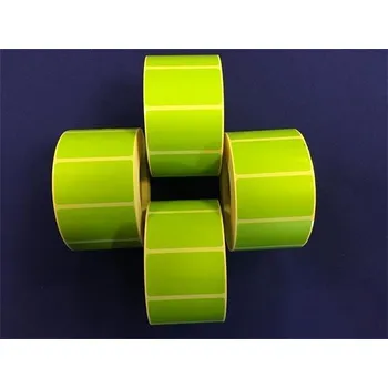 Speciální papír Label, thermo, 25×45 mm, 1000 label/roll, green