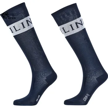 Podkolenky Equiline -EGGE- - Modrá/339 - 35-38