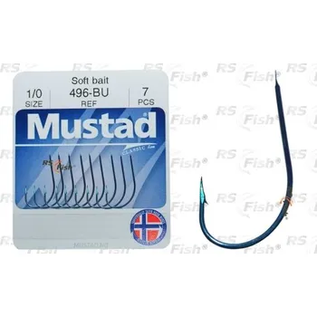 Rybářský háček Mustad 496-BU 8