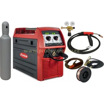 Svářečka Fronius TransSteel 2200C + hořák + sv. kabely + redukční ventil + plynová hadice + drát