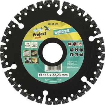 Řezný kotouč Wolfcraft 8334000 115 mm