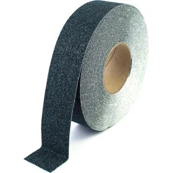 Výstražná páska Zelená korundová protiskluzová páska FLOMA Extra Super - 18,3 m x 5 cm a tloušťka 1 mm