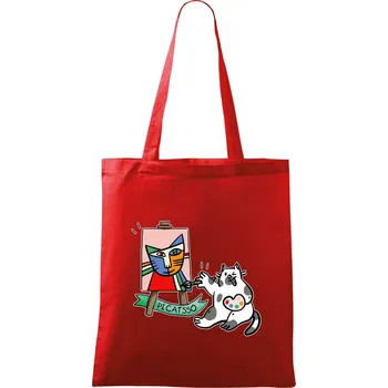 Picatsso - Taška bavlněná - 42 x 38 cm ( Červená )