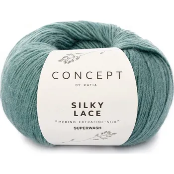 Příze Katia Silky Lace 170 Mint Green