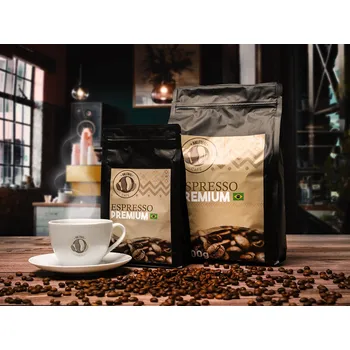 Milenial Cafe Espresso Premium - čerstvě pražená zrnková káva Hmotnost: 200g