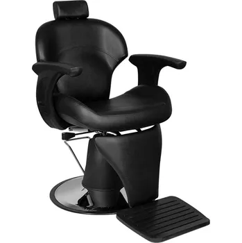 Kadeřnické křeslo GABBIANO BARBER ŽIDLO IGOR ČERNÉ