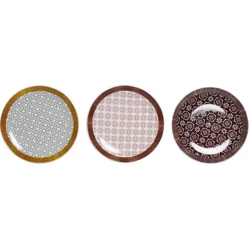 Stolování Talíř dezertní "ETHNIC" 21x2cm porcelán