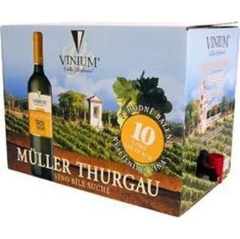 Víno Vinium Velké Pavlovice Müller Thurgau Bag in box 10 l