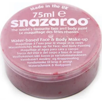 Karnevalový doplněk Snazaroo - Barva 75ml, Červená (Bright Red)