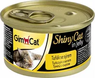GimCat Shiny Adult tuňák + sýr 70 g