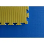 2Msport.cz Tatami puzzle 1x1m 4cm žluto modré - vzor tatami