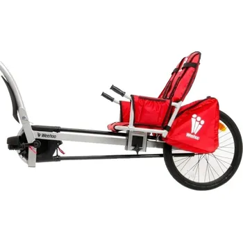 vozík za kolo Weehoo i-Go Turbo červený