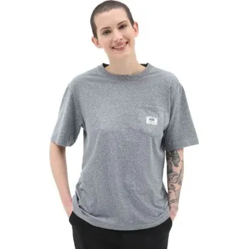 Dámské tričko TRIKO VANS CLASSIC PATCH POCKET WMS - šedá - XS + při osobním odběru 466 Kč