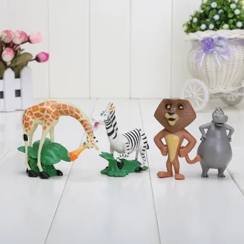 Figurka Figurky Madagaskar 4 ks