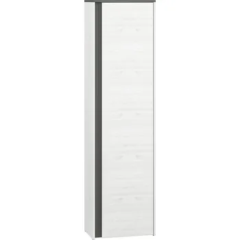 Komoda Šatní skříň FARFARA borovice sněžná/antracit