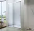 Sprchové dveře Mexen Apia 135 cm stříbrné