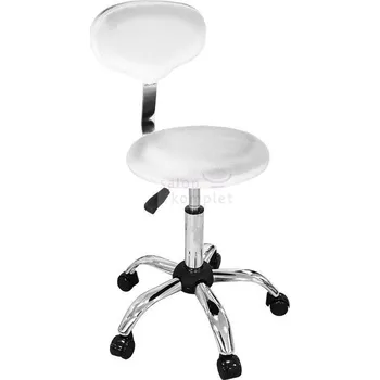 Jídelní židle Židle kosmetická 887 bílá